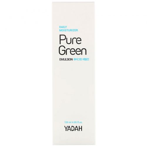 Yadah, Pure Green, эмульсия, 120 мл