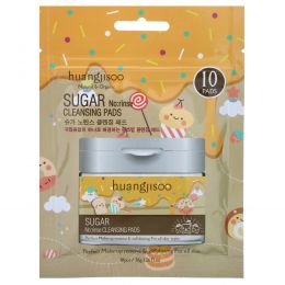 Huangjisoo, Sugar, No:rinse Cleansing Pads, 10 Pads