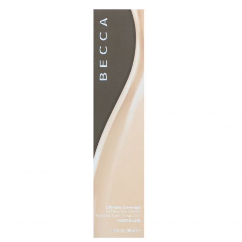 Becca, Ultimate Coverage, 24 Hour Foundation, Porcelain, 1.0 fl oz (30 ml)