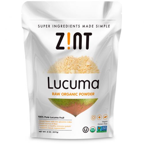 Z!NT, Lucuma Raw Organic Powder, 8 oz (227 g)