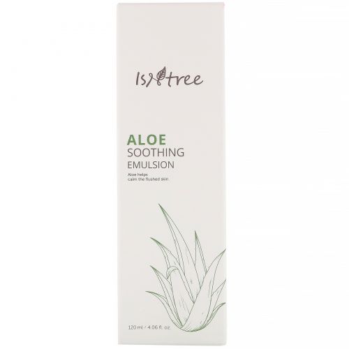 Isntree, Aloe Soothing Emulsion, эмульсия, 120 мл (4,06 жидк. унции)