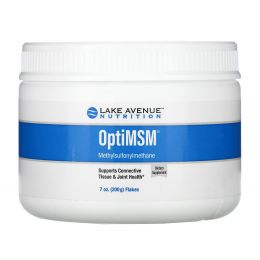 Lake Avenue Nutrition, OptiMSM, 200 г, хлопья