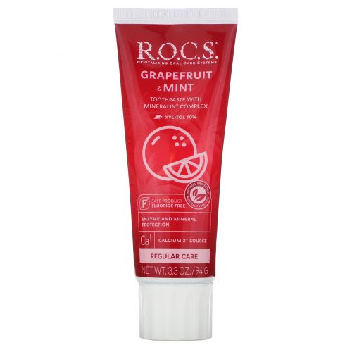 R.O.C.S. , Grapefruit & Mint Toothpaste, 3.3 oz (94 g)