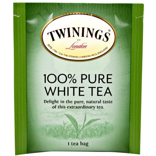 Twinings, 100% чистый белый чай, 20 чайных пакетиков по 1,06 унции (30 г)