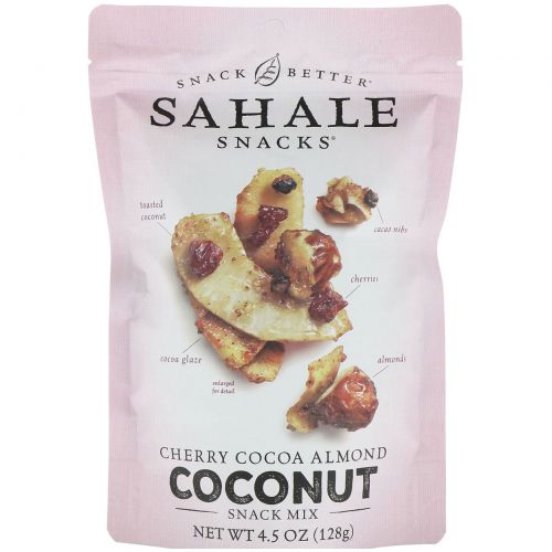 Sahale Snacks, Snack Mix, Cherry Cocoa Almond Coconut , 4.5 oz (128 g)