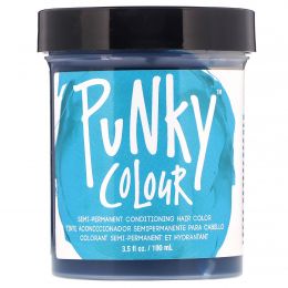 Punky Colour, Semi-Permanent Conditioning Hair Color, Turquoise, 3.5 fl oz (100 ml)