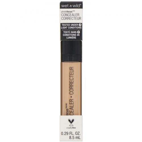 Wet n Wild, Корректор PhotoFocus Concealer, оттенок Light/Med Beige, 8,5 мл