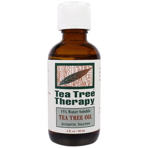 Tea Tree Therapy, Масло чайного дерева, 2 жидких унции (60 мл)
