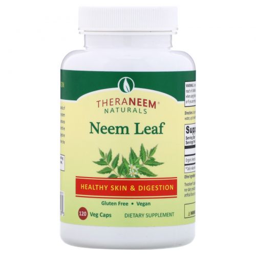 Organix South, TheraNeem Organix, Neem Leaf, 120 Veggie Caps