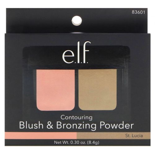 E.L.F. Cosmetics, Контурные румяна и порошок бронзирования, Сент-Люсия, 0,30 унции (8,4 г)
