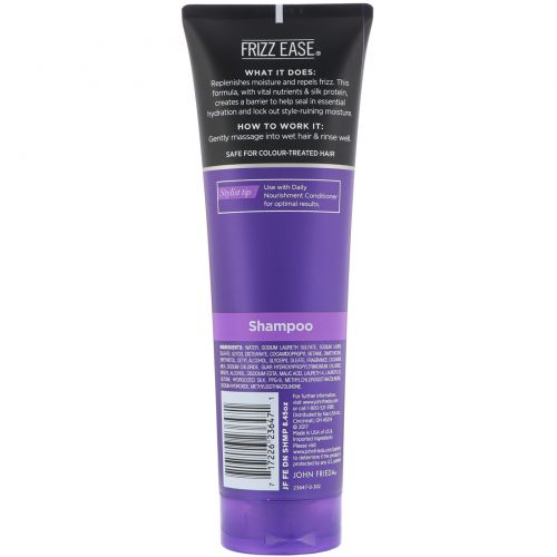 John Frieda, Шампунь Frizz Ease, Daily Nourishment, 250 мл