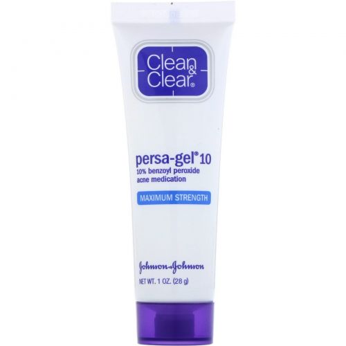 Clean & Clear, Persa-Gel 10, максимальная сила, 1 унц. (28 г)