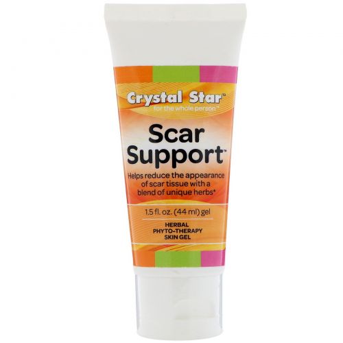 Crystal Star, Гель Scar Support, 1.5 ж. унц.(44 мл)