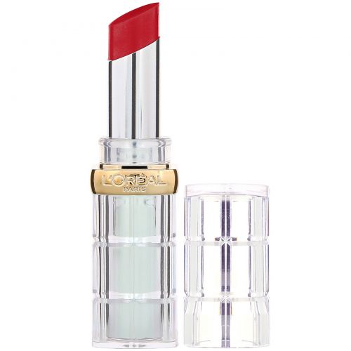 L'Oreal, Помада Color Rich Shine, оттенок «Красная эмаль» 924, 3 г