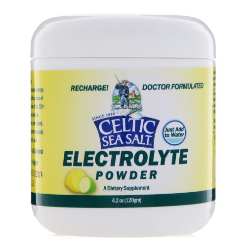 Celtic Sea Salt, Electrolyte Powder, 4.2 oz (120 g)