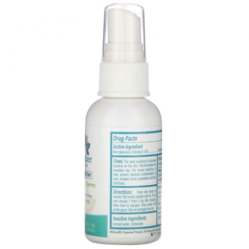 BAC-D, Hand Sanitizer and Wound Care, 2.0 fl oz (59 ml)