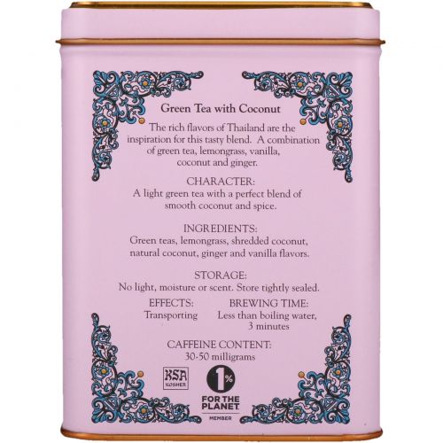 Harney & Sons, Green Tea with Thai Flavors, 20 Tea Sachets, 1.4 oz (40 g)