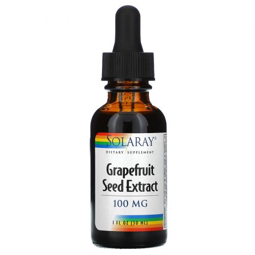 Solaray, Grapefruit Seed Extract, 100 mg, 1 fl oz (30 ml)