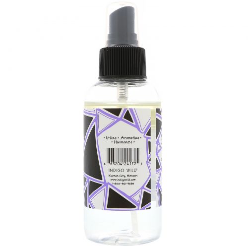 Indigo Wild, Zum Mist, Ароматерапия, мист для помещений и тела, Кедр - лаванда, 4 унции