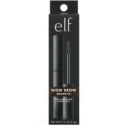 E.L.F., Wow Brow Gel, гель для бровей, для брюнеток, 3,5 г (0,12 унции)