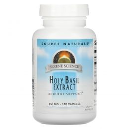 Source Naturals, Базилик, экстракт, 450 мг, 120 капсул