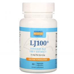 Advance Physician Formulas, Inc., Тонгкат Али, LJ 100, 25 мг, 60 капсул