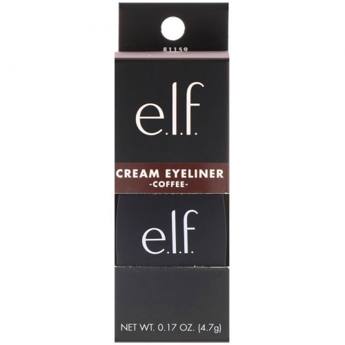 E.L.F. Cosmetics, Кремовая подводка для глаз, оттенок кофе, 0.17 унций (4.7 г)