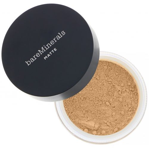 bareMinerals, Matte, тональная основа, SPF 15, оттенок «Золотистый бежевый 13», 6 г