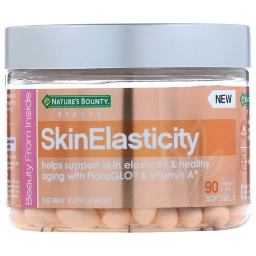 Nature's Bounty, SkinElasticity, 90 мягких таблеток