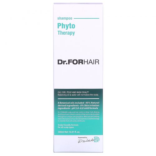 Dr.ForHair, Phyto Therapy Shampoo, 16.91 fl oz (500 ml)