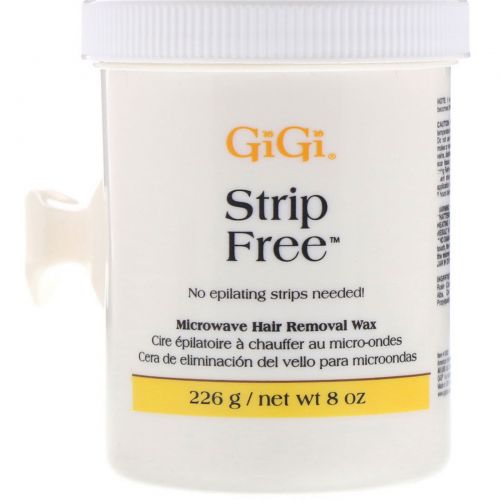 Gigi Spa, Воск для депиляции Strip Free, разогреваемый в микроволновой печи, 226 г