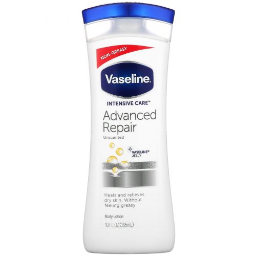 Vaseline, Intensive Care, Advanced Repair Non-Greasy Lotion, Fragrance Free, 10 fl oz (295 ml)