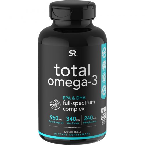 Sports Research, Total Omega-3, 120 Softgels