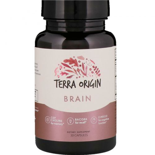 Terra Origin, Brain, 30 Capsules