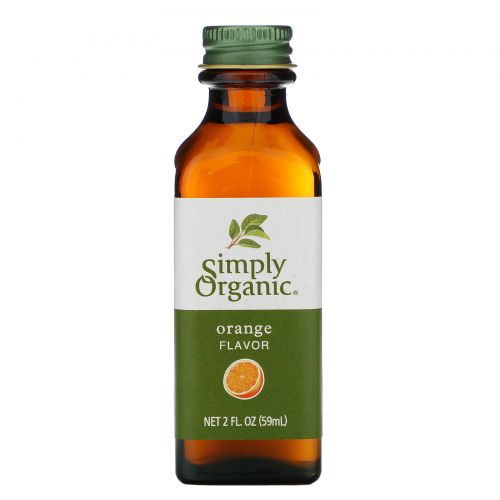 Simply Organic, Апельсиновый ароматизатор, 2 жидк. унц. (59 мл)