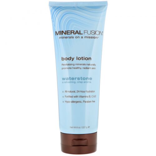 Mineral Fusion, Body Lotion, Waterstone, 8 oz (227 g)