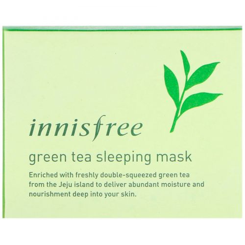 Innisfree, Green Tea Sleeping Mask, 80 ml