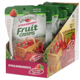 Brothers-All-Natural, Strawberry, 12 bags (.26 oz each)