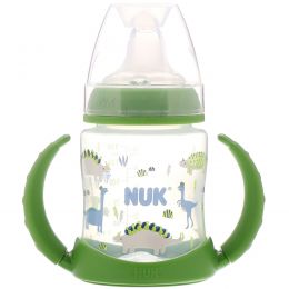 NUK, Transition Cup, Learner Cup, 6+ Months, Blue, 1 Cup, 5 oz (150 ml)