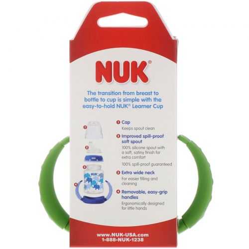 NUK, Transition Cup, Learner Cup, 6+ Months, Blue, 1 Cup, 5 oz (150 ml)