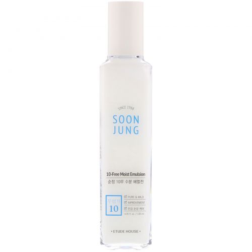 Etude House, Soon Jung, 10-Free Moist Emulsion, 4.05 fl oz (120ml)