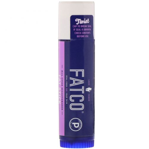 Fatco, Fat Stick, All Over Moisturizer, Lavender + Peppermint, 0.5 fl oz (14 g)