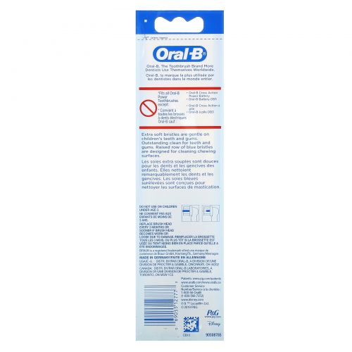 Oral-B, Kids, Star Wars, Replacement Brush Heads, Extra Soft, 3+ Years, 2 Brush Heads