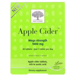 New Nordic, Apple Cider, 1000 mg, 30 tablets