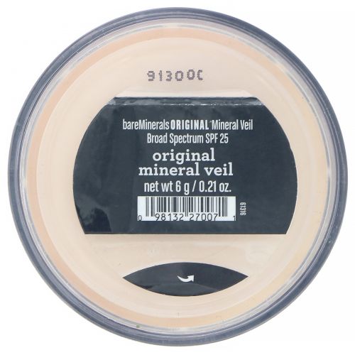 bareMinerals, Original, Mineral Veil, пудра-финиш, SPF 25, 6 г