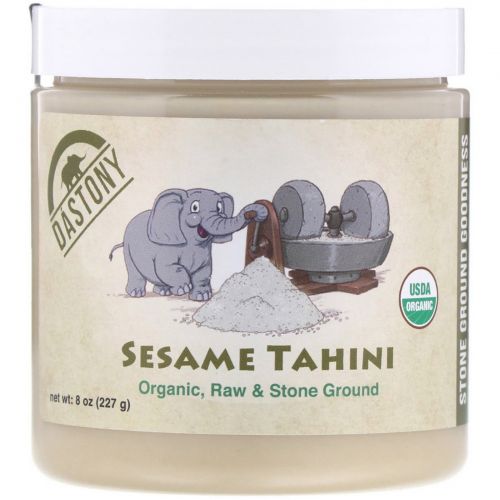 Dastony, 100% Organic, Sesame Tahini, 8 oz (227 g)