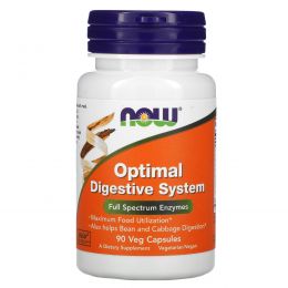 Now Foods, Optimal Digestive System, 90 капсул