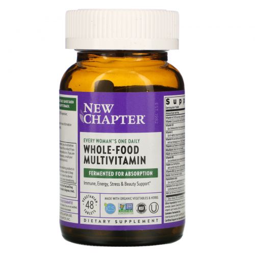 New Chapter, Every Woman's One Daily Multi, 48 Tablets