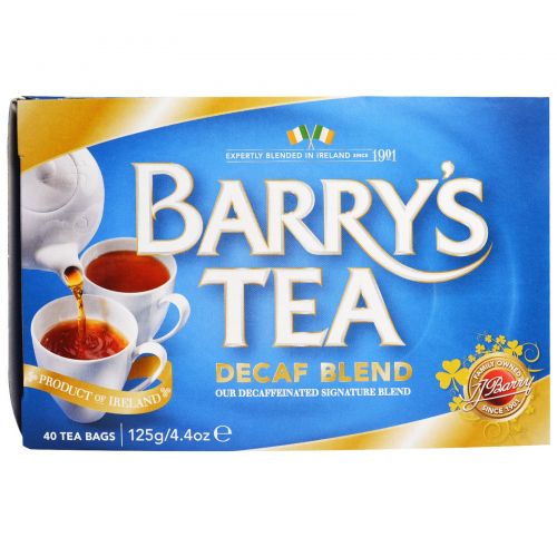 Barry's Tea, Чайная смесь без кофеина, 40 чайных пакетиков, 4.4 унции (125 г)