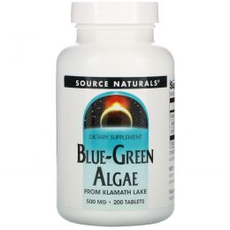 Source Naturals, Сине-зеленая водоросль, 200 таблеток